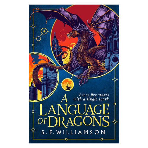 预售英文原版平装 A Language of Dragons #1 龙之语言1 充满了曲折背叛和秘密身份故事书籍 青少年奇幻读物 14岁+