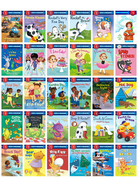 Step into Reading Step 1 美国企鹅兰登经典英语分级读物 第一阶段儿童兰登书屋系列词汇故事章节桥梁童书 SIR1 英文原版