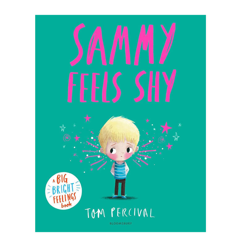 英文原版Big Bright Feelings: Sammy Feels Shy山姆感到害羞儿童情绪管理绘本情绪认知 管理情绪 情商主题平装绘本4-8岁