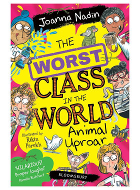 英文原版 The Worst Class in the World Animal Uproar#6世界上糟糕的班级有趣快节奏的疯狂故事 趣味插图 搞笑冒险 校园故事