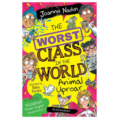 英文原版 The Worst Class in the World Animal Uproar#6世界上糟糕的班级有趣快节奏的疯狂故事 趣味插图 搞笑冒险 校园故事