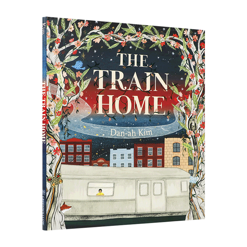 英文原版The Train Home回家的火车4-8岁儿童启蒙对创造力、家庭和家的真正意义的探索温暖动人生活体验精装艺术精美插图绘本