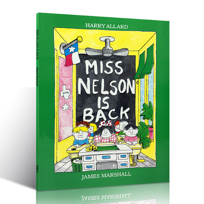 送音频英文原版 尼尔森老师回来了 Miss Nelson is Back: Reading Rainbow 汪培珽第五阶段菜单推荐 英语启蒙认知绘本