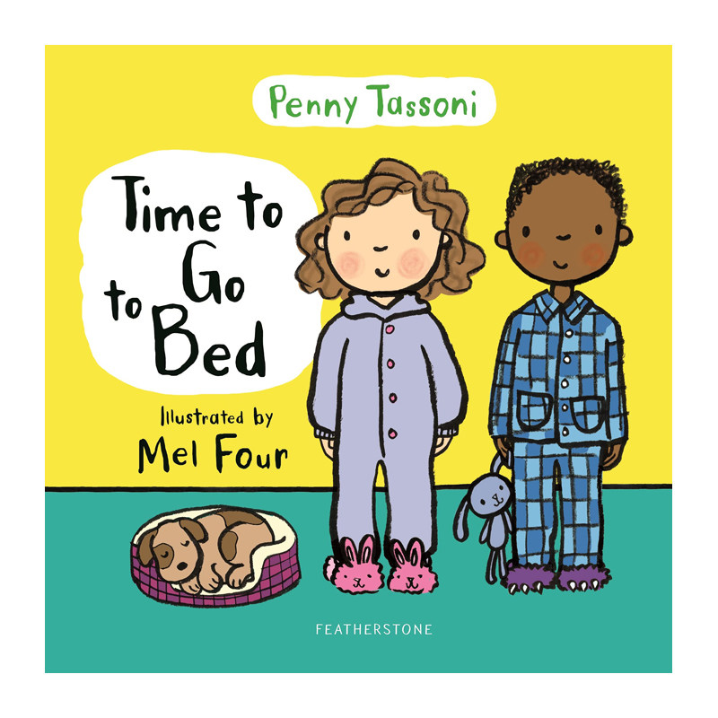 该去睡觉了 英文原版time to go to bed 儿童行为习惯养成绘本 培养