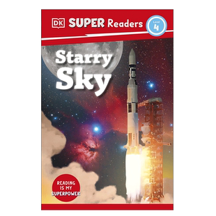 英文原版 DK Super Readers Level 4  Starry  DK超级读者 4级 星空 10-14岁青少年儿童了解夜空科普百科STEAM读物平装