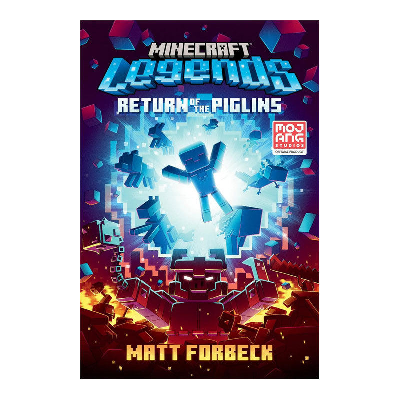 预售英文原版 Minecraft Legends: Return of the Piglins 我的世界 16传奇归来 我的世界官方小说 青少年阅读冒险平装小说 14岁+