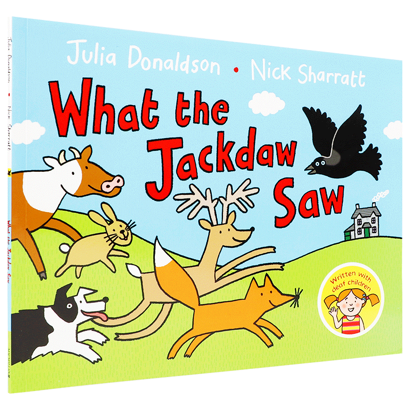 英文原版进口What the Jackdaw Saw 寒鸦看见了什么 低幼儿童英语启蒙认知绘本 亲子互动共读早教书 宝宝睡前童话寓言故事书