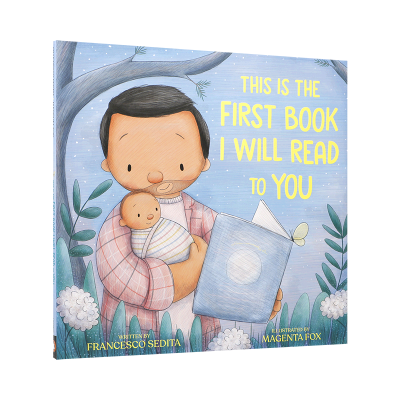 英文原版 This Is the First Book I Will Read to You 这是我要读给你听的第一本书 4-8岁儿童宝宝亲子共读睡前读物精装绘本