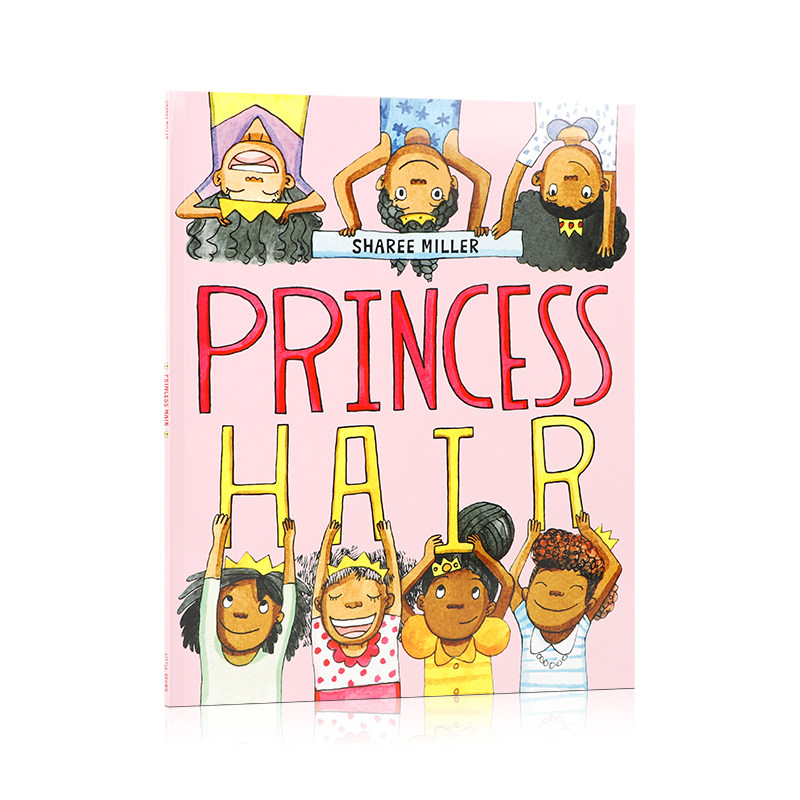英文原版进口 Princess Hair 公主的头发 3-5岁低幼启蒙 儿童英语早教学习平装绘本 亲子互动共读睡前童话寓言故事书 宝宝学前教育