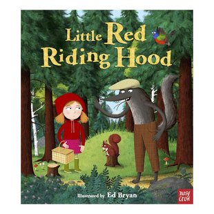 英文原版Nosy Crow Fairy Tales: Little Red Riding Hood小红帽经典童话故事幽默的复述经典童话 趣味插图绘本神话传说4-8岁