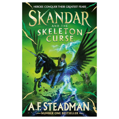 英文原版Skandar #4: and the Skeleton Curse斯坎达尔4：斯坎达尔与骷髅诅咒青少年奇幻小说英雄传奇 魔幻冒险10-14岁