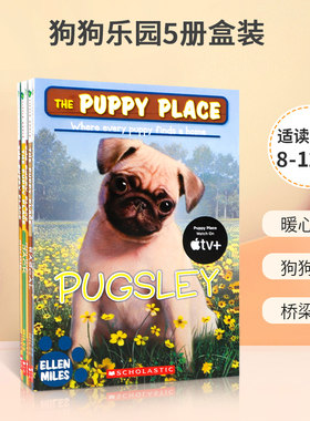 英文原版 The Puppy Place Furever Home 5册盒装  狗狗乐园5册盒装 热门学乐图书系列 青少年儿童狗狗主题桥梁章节书