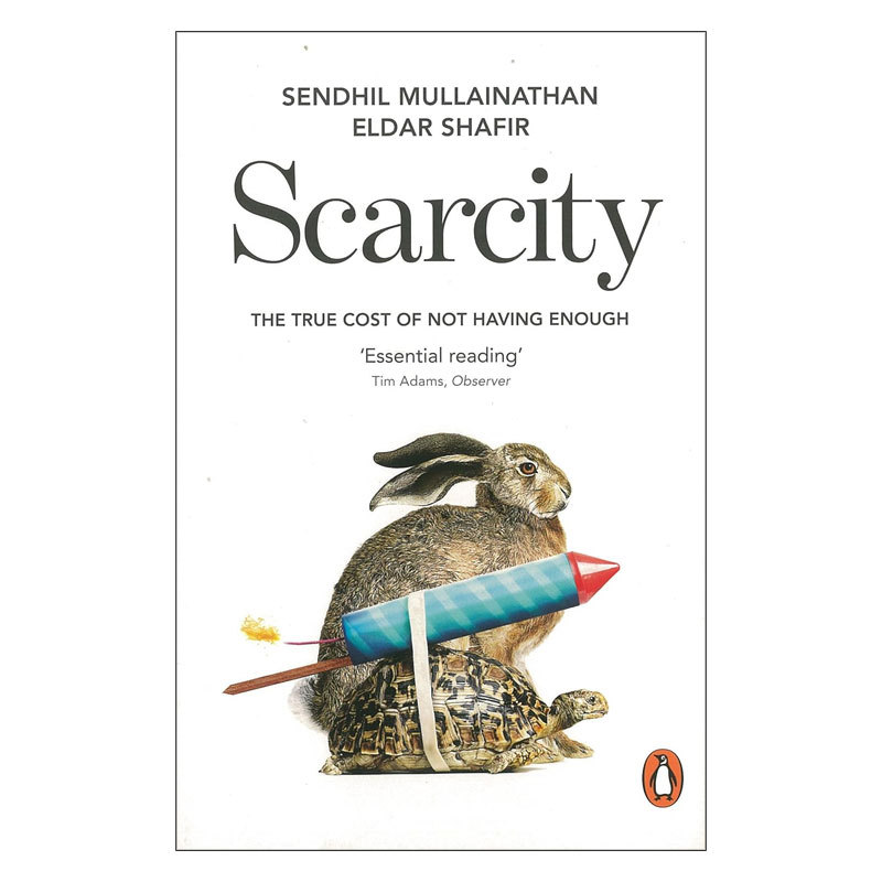 英文原版进口经济管理书籍 Scarcity 稀缺 一本可能会改变你生活方式的书 高阶阅读企业管理平装书籍 18岁+