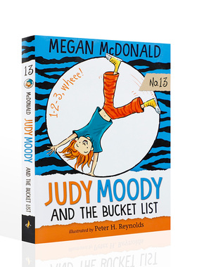 进口英文原版 稀奇古怪小朱迪系列Judy Moody #13 and the Bucket List 遗愿清单 儿童桥梁章节书Megan McDonald梅甘麦克唐纳著作