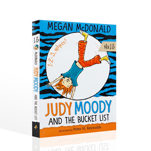 进口英文原版 稀奇古怪小朱迪系列Judy Moody #13 and the Bucket List 遗愿清单 儿童桥梁章节书Megan McDonald梅甘麦克唐纳著作