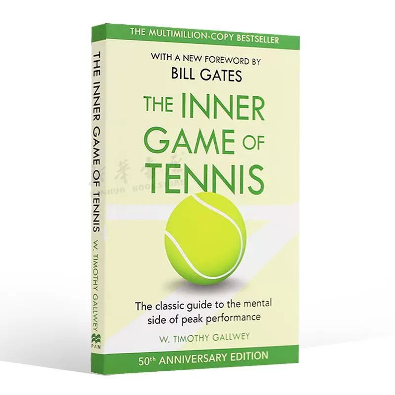 预售英文原版The Inner Game of Tennis身心合一的奇迹力量 武志红推荐运动心理学 制胜心态 心理自助 成长励志生活方小说18岁+