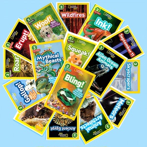 【三阶段】英文版美国国家地理儿童版英语分级阅读杂志L3 National Geographic Kids  /100 Facts About  Dogs 幼儿动物小百科