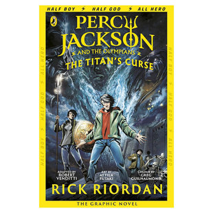 英文原版Percy Jackson and the Titan's Curse: The Graphic Novel波西杰克逊与巨神之咒漫画波西杰克逊与奥林匹亚诸神全彩