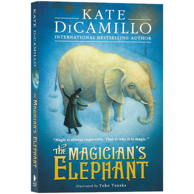 英文原版绘本The Magician's Elephant 英版魔术师的小象纽伯瑞奖作家神奇魔幻故事10-14岁儿童读物小说送音频