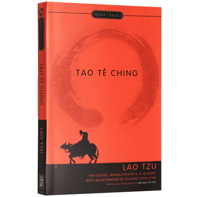 英文原版 Tao Te Ching老子道德经 中华文明智慧源泉书籍  著名作家Lao Tzu经典代表作 青少年儿童英语高阶读物