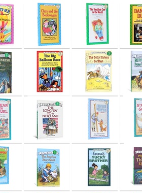 100元8本I can read第三阶段Level3系列英文原版The 18 Penny Goose挂着18便士的鹅Snowshoe Thompson 英语绘本分级阅读icanread