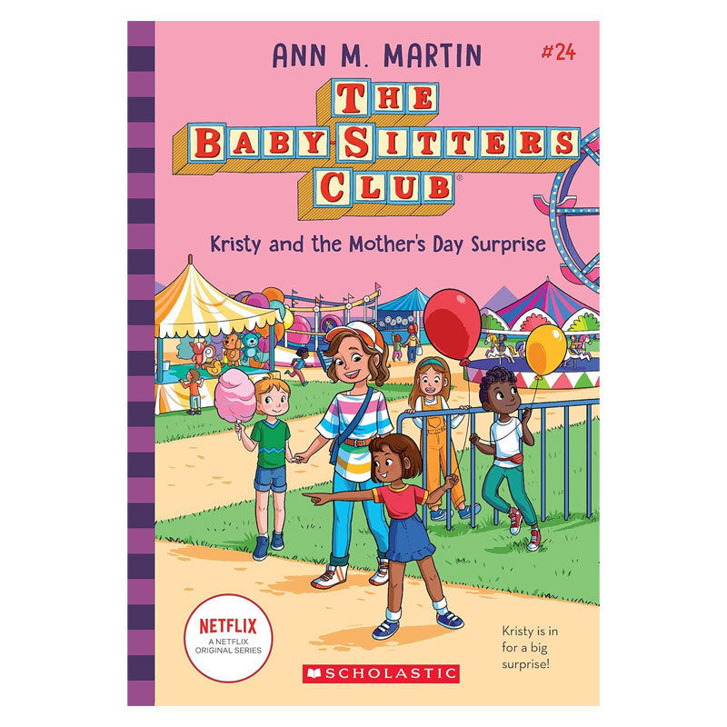 英文原版The Baby-Sitters Club #24: Kristy and the Mother's Day Surprise保姆俱乐部24 克里斯蒂和母亲节惊喜青少年小说
