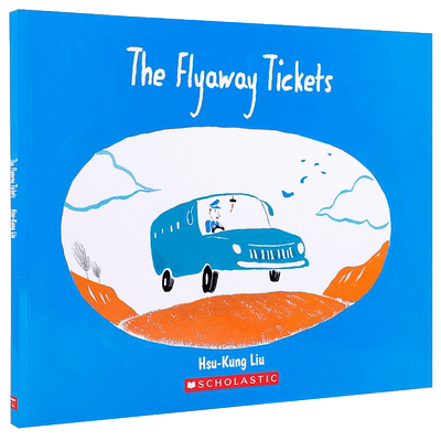 英文原版进口The Flyaway Tickets车票去哪里了 学乐出版3-5岁低幼儿童英语启蒙认知绘本 趣味性冒险图画故事书锻炼孩子想象力童书