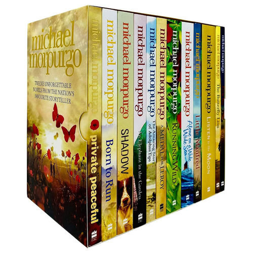预售英文原版 Michael Morpurgo Collection 12 Books Set 麦克·莫波格作品12册套装 Michael Morpurgo 战马作者 儿童文学成长书