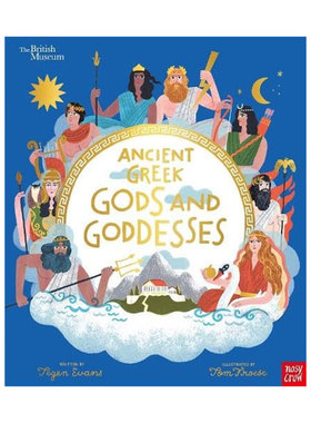 英文原版British Museum: Ancient Greek Gods and Goddesses大英博物馆：古希腊诸神与女神古希腊众神的精彩指南科普绘本