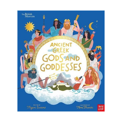 英文原版British Museum: Ancient Greek Gods and Goddesses大英博物馆：古希腊诸神与女神古希腊众神的精彩指南科普绘本