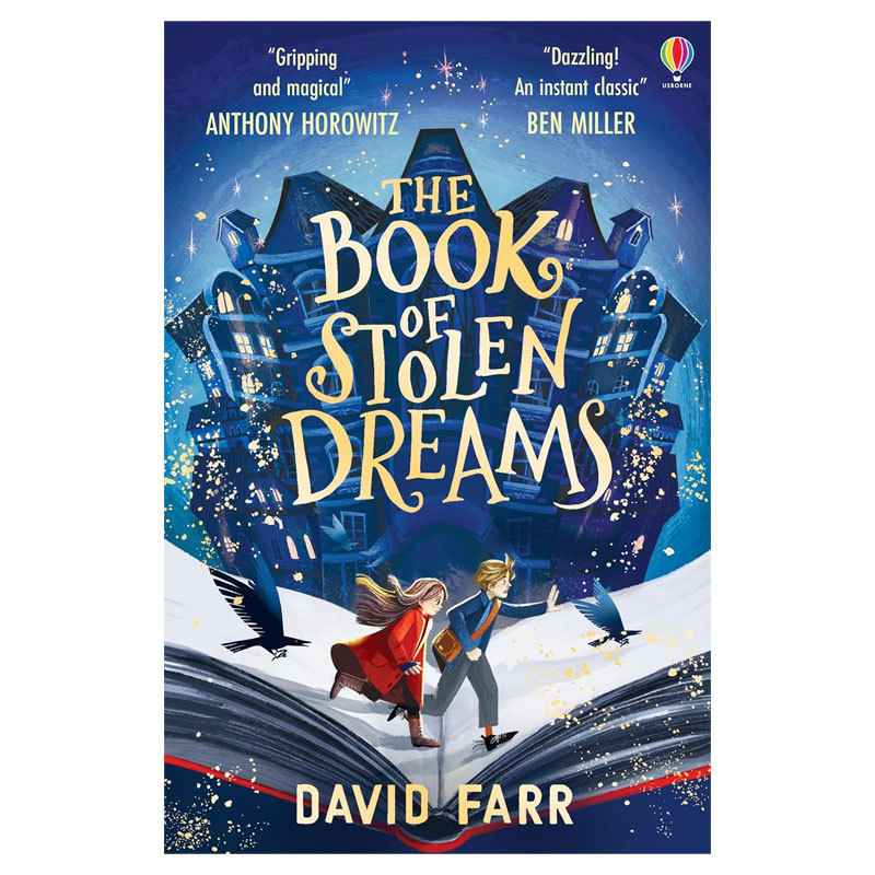 预售英文原版 The Book of Stolen Dreams 盗梦者之书 入围2023水石儿童图书奖 中级读物 奇幻冒险 平装 小说 冒险故事 10-14岁