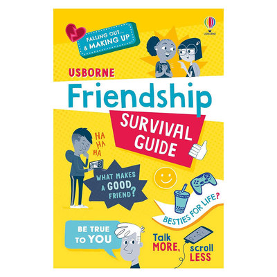 预售英文原版Friendship Survival Guide友谊生存指南校园友谊社交技巧平装/社交礼仪友谊10-14岁