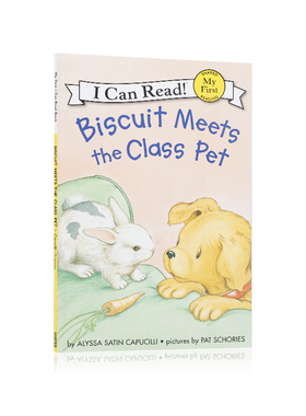 送音频英文原版进口My Frist I Can Read Biscuit Meets the Class Pet小饼干系列读物 初级入门英文绘本 汪培珽老师推荐儿童读物