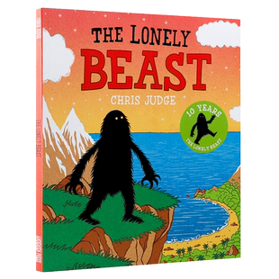 英文原版The Lonely Beast孤独的野兽 3-5岁低幼儿童英语启蒙认知绘本亲子趣味共读宝宝睡前童话寓言故事书Andersen Press出版