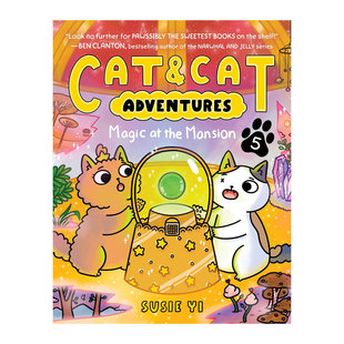 12岁 魔法全彩漫画8 Mansion猫猫历险记5：大宅里 the Magic Adventures Cat 英文原版