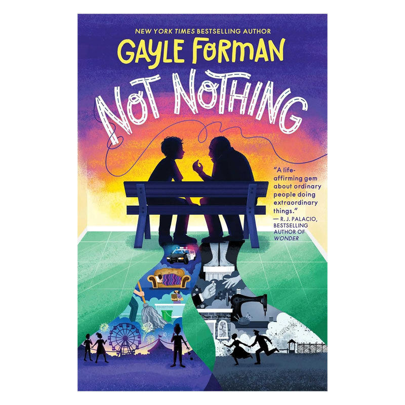 英文原版Not Nothing不是什么都没有希望与坚韧的感人故事感人小说 成长生活 跨代友谊平装小说14岁+