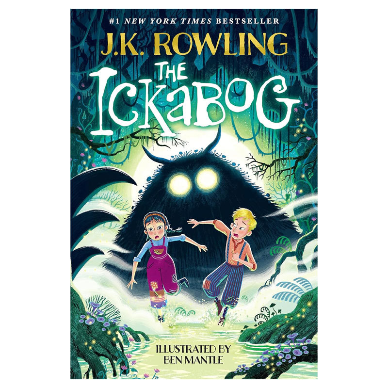 预售英文原版 The Ickabog伊卡狛格 JK罗琳作品友谊故事 魔幻冒险 童话故事 平装 小说 冒险故事 10-14岁