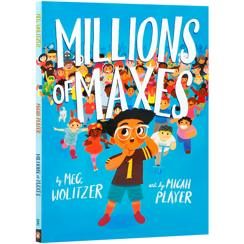 英文原版 Millions of Maxes 成千上万个马克斯 自我认知成长图书 4-8岁儿童宝宝启蒙益智友谊成长精装绘本进口正版