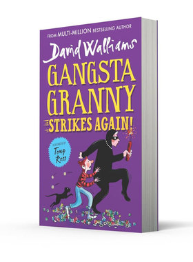 英文原版Gangsta Granny #2: Strikes Again!了不起的大盗奶奶续作大卫威廉姆斯少年幽默成长小说悬疑侦探间谍平装