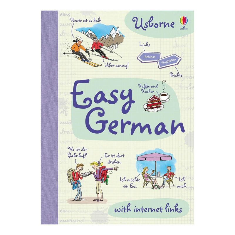 预售英文原版 Easy Languages系列：Easy German 德语如此简单 全彩插图双语小语种学习工具书 儿童学习英语 语言学习工具书 平装