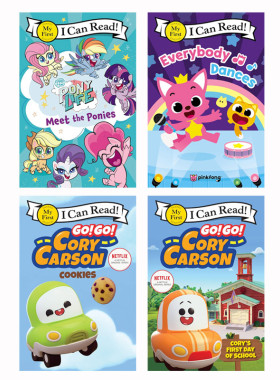 英文原版 HCP：My First ICR 系列4本 Go! Go! Cory Carson 我的第一个ICR 4-8岁儿童宝宝启蒙趣味冒险虚构类分级读物绘本