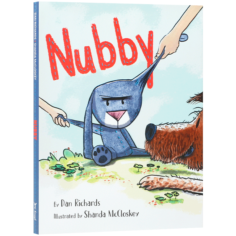 英文原版 Nubby 纳比 玩具冒险记 Knopf Books for Young Readers出版 4-8岁儿童宝宝启蒙益智冒险故事绘本精装