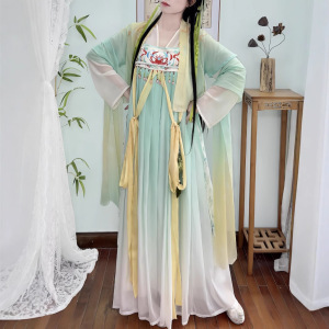 复刻汉服永夜星河黑莲花凌妙妙