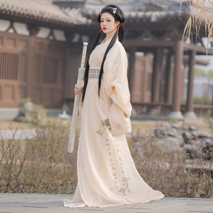 原创汉服战国袍中国风古装马山楚墓复原款仙气飘飘大袖衫直裾襦