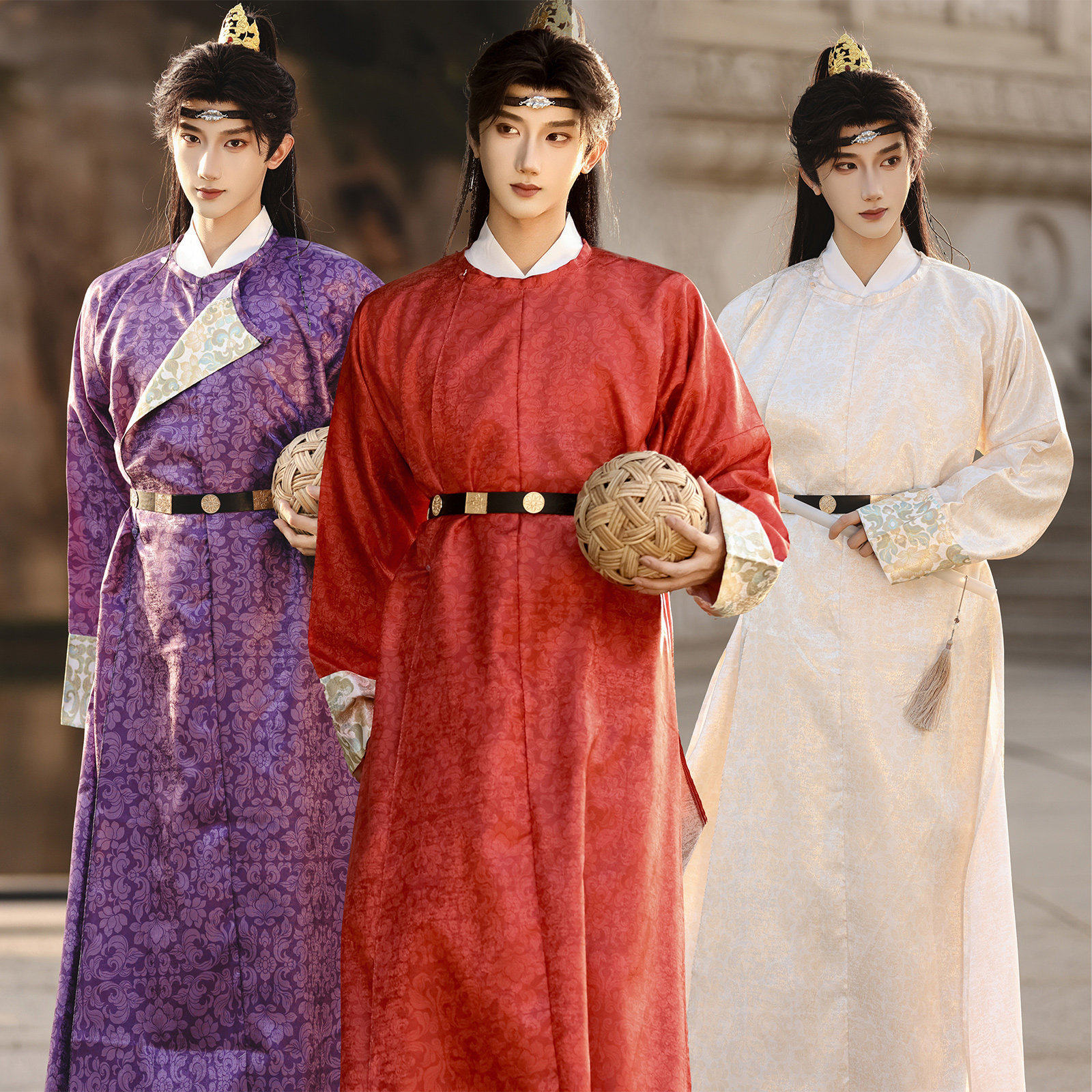 唐制汉服圆领袍中国风男女古风