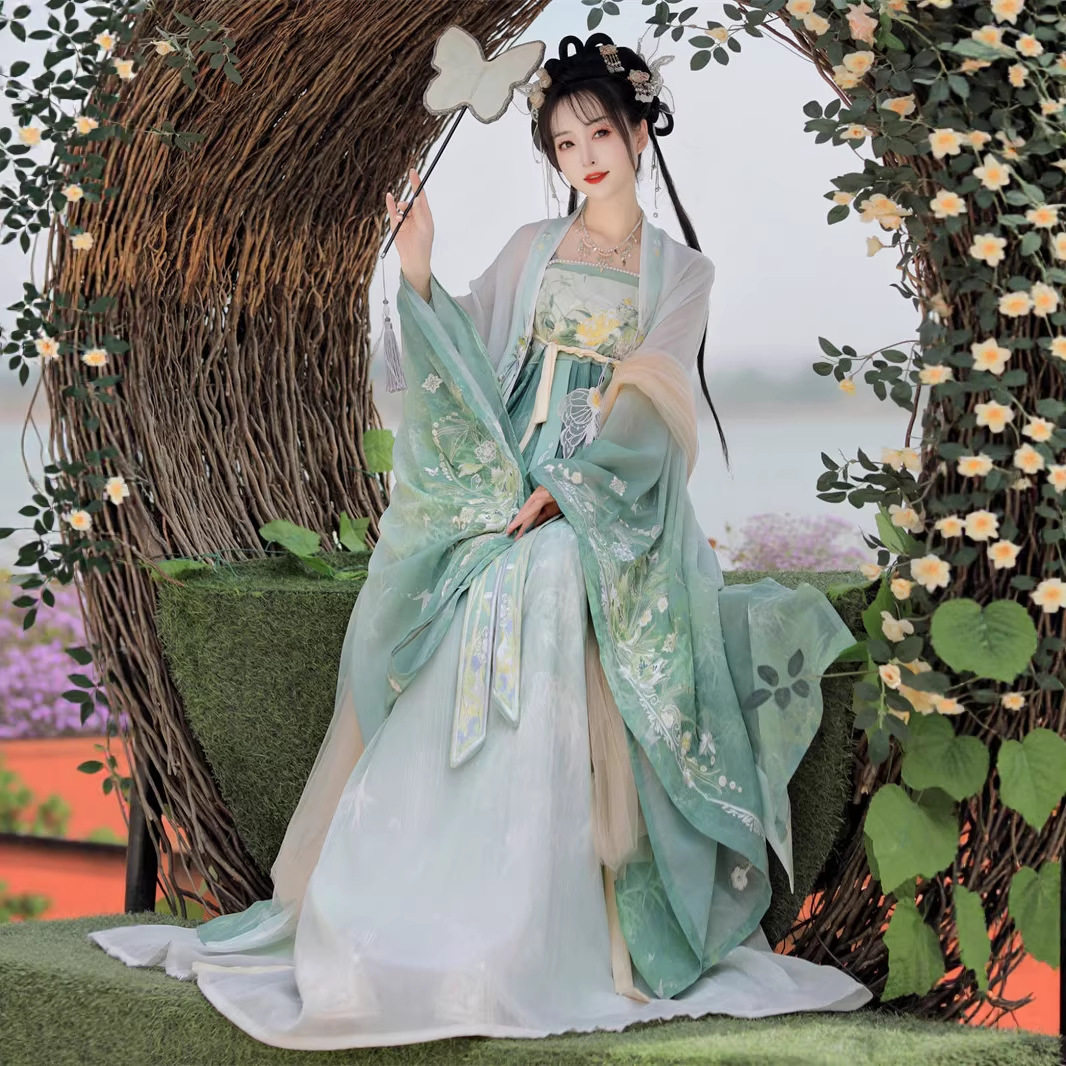 潇湘梦幻之夜唐代密罗巴兰裙汉代