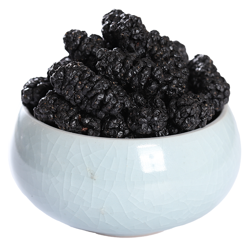 新疆黑桑葚干50克无沙桑甚干桑果黑桑椹子果干优选泡茶泡水喝即食