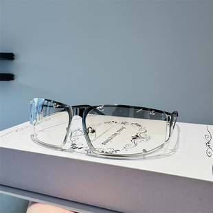 韩版y2k渐变水银色墨镜女款潮辣妹高级感夏季度假网红太阳眼镜酷