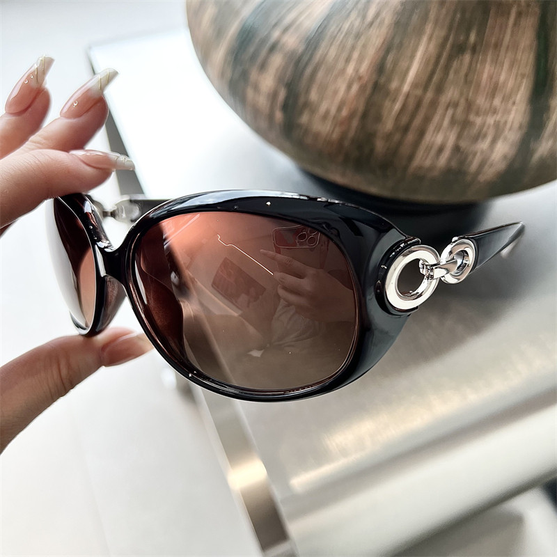 古早千禧复古大框蛤蟆墨镜90年代偏光遮脸显脸小太阳眼镜男女时髦