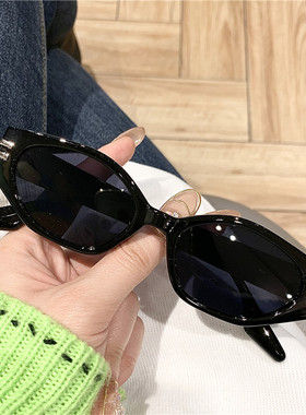 网红款街拍百搭圆脸复古太阳镜